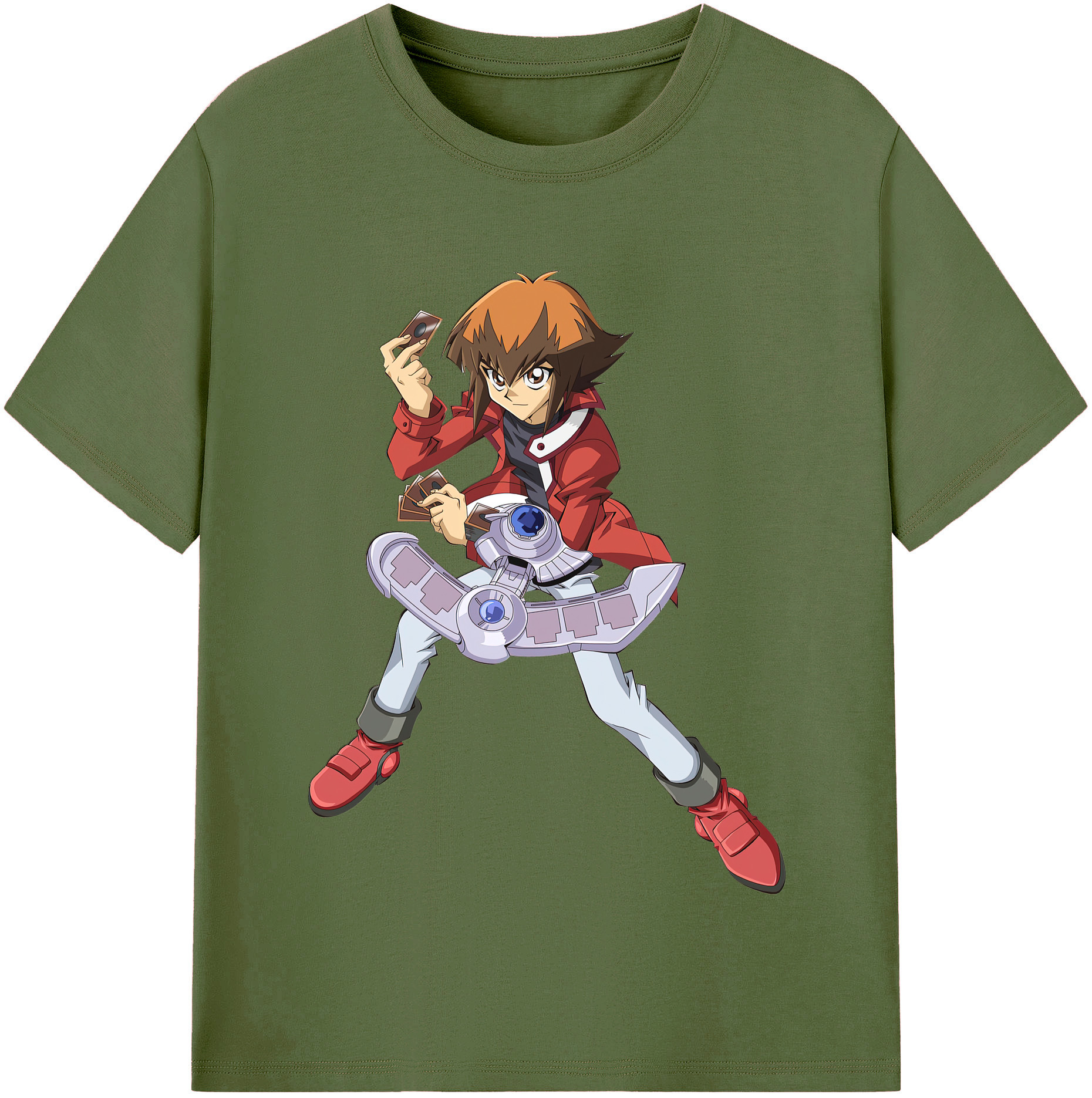 （画像用） 遊☆戯☆王 Yu-Gi-Oh! 綿100％半袖Tシャツ（フロントプリント）